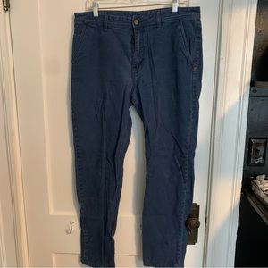 BDG Blue Corduroy Pants 34 X 31